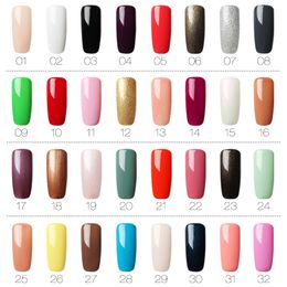 Nail Polish 7ml Gel Art Set For Manicure Soak Primer Semi Permanent UV Hybrid Lacquer