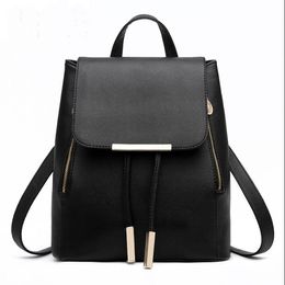 Mode Frauen Rucksack Hohe Qualität PU Leder Mochila Escolar Schule Taschen Für Jugendliche Mädchen Top-griff Rucksäcke