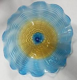 Wall Art Lamp Dining Room Hand Blown Glass Plates