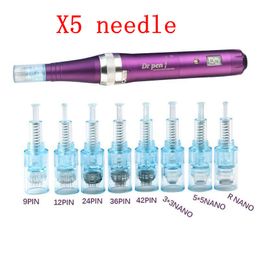 Dr.pen X5 Replacement Needle 9/12/36/42 Pin Nano Microneedles Cartridge For Derma Pen Dr pen X5 Auto Microneedle MTS PMU