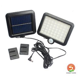 100 beads cross-border for solar charging outdoor split wall hanging lights garage lighting body sensor lights