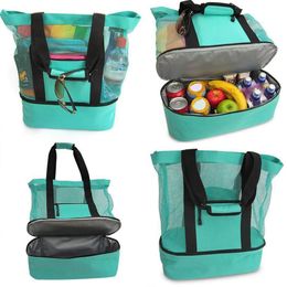 Outdoor Picnic Bag 4 Colours Beach Camping Multi-function Large Capacity Lunch Bags Portable Outdoor Travel Bag OOA7472-7