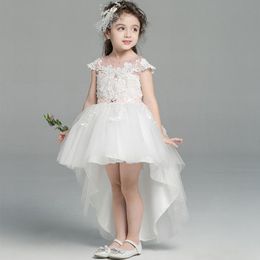 Charming Princess Pageant Flower Girl Dress Kids Prom Wedding Party Birthday Bridesmaid Children Gown GNA1