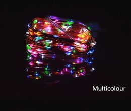 16.4ft 5M 50 led battery led string light 3AA Battery Operated Copper String Fairy Light For Party Wedding Christmas Decoration 5pcs