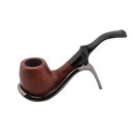 Redwood Pipe Portable Man's Dry Tobacco Bag Wood Hand-polished Tobacco Fittings