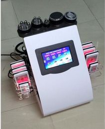 portable 6 in 1 ultrasonic rf vacuum cavitation machine tripolar rf skin tightening lipo laser ultrasound cavitation sculpting slim machine