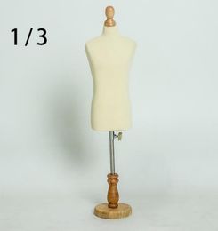 fashion 1 3 female dress form mannequin jewelry flexible women student sewing 1 3scale jersey bust adjustable rack mini size c810