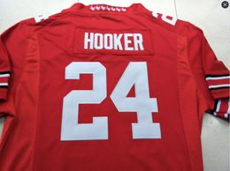 Custom Men Youth women #24 Malik Hooker Ohio State Buckeyes Football Jersey size s-5XL or custom any name or number jersey