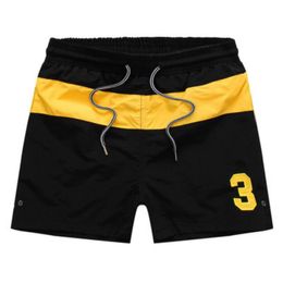 Casual Summer Shorts Men Surf Beach 3 Printing Men Beach Shorts Loose Stripe Male Board Shorts Pants Quality M-2XL2326