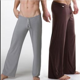 S to XXXXL New Men's Solid Black Pajamas Pants Comfortable Male Long Pant Sleepwear Men's Casual Loose Trousers Home Wear Pants Pajama 4XL