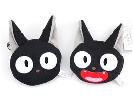 Shop Black Cat Plush Pillow UK | Black Kiki and Jiji pillow plush