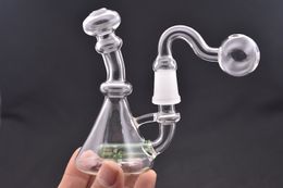 Heady 14mm mini glass water bong bubbler ash catcher water glass oil rig bong with oil rig bowl