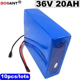 Free Shipping Wholesale 10pcs/Lot 36V E-bike Lithium Battery for Bafang 800W Motor 20AH 36V Electric bicycle Battery +5A Charger