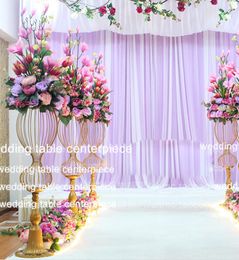 Wedding party stage background lead road decorate stands for wedding stage best0514