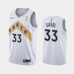 Raptors white and gold jersey Clearance