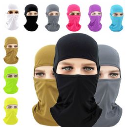 Cycling Masks Outdoor Sports Bicycle Face Mask Caps Windproof Dustproof Motorcycle Riding Cycling Mask 15 Colors DHL Shipping