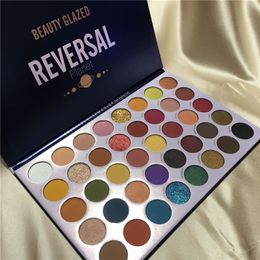 Beauty Glazed 40 Colors Eyeshadow Palette Pearlescent Glitter Matte Shimmer Pigmented Eye Makeup Women Cosmetic Maquillage