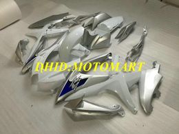 Injection Mould Fairing kit for SUZUKI GSXR600 750 K8 08 09 GSXR600 GSXR750 2008 2009 Cool white silver Fairings set SA58