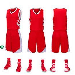 2019 New Blank Basketball jerseys printed logo Mens size S-XXL cheap price fast shipping good quality NEW RED NE001AA12r