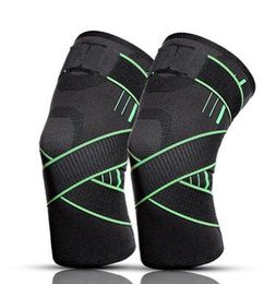 good Knee Pads Safety fitness exercise pressure cycling knitting knee protector knee exercise equipment Basketball Sports Soccer football