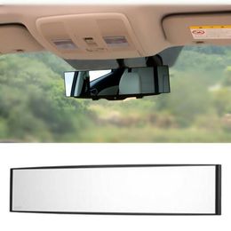 Abs Car Truck Rear View Mirror Clip Wide Curve Universal Anti Glare Dazzle Interior Replacement Parts Hid Light Spectrum