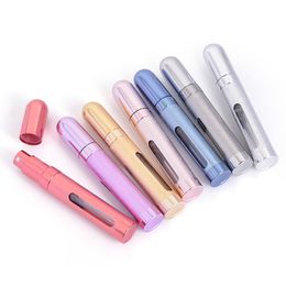12ML Portable Mini Travel Perfume Bottle Atomizer Refillable Empty cosmetic Spray Bottle for Women & Men Spray Scent Aftershave