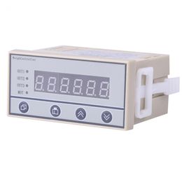 Freeshipping Newstyle 220V Weighing Controller 6-Digit LED Display Weight Scale Indicator 2-pin Plug High Precision A/D Weighting Sensor New