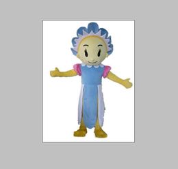 2020 High quality a thin flower man mascot costume for adult to wear