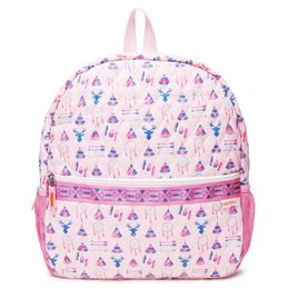 Gabigaba Toddler Backpack Pink Tent Quilted School Bag kids Navy Aztec Book Bag for girl boy Good Quality with Mesh Pockets GB001