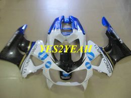 Motorcycle Fairing body kit for Honda CBR900RR 893 96 97 CBR 900RR CBR900 RR 1996 1997 White blue black Fairings bodywork+Gifts HX22