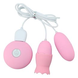 Tongue Vibrator Suck & Lick 10 Modes Sex Toys For Women Masturbator Remote Control Nipple Clitoris Stimulator USB Charge