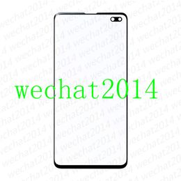 20PCS OEM Front Outer Touch Screen Glass Lens Replacement for Samsung Galaxy S10 Plus G973 G975 S10e G970 free DHL
