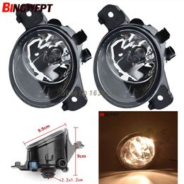 2PCS Car Styling Halogen Fog Light Lamps For Nissan Almera 2 II Hatchback Saloon N16 2001-2006 Left Right Front Bumper LED Fog Lamp Lights