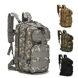 1000D Nylon Tactical Military Backpack Waterproof Army Bag Outdoor Sports Rucksack Camping Hiking Fishing Hunting 30L Bag