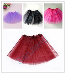 2020 New Colourful Women Girls Tutu Skirt Summer Gauzy TUTU Mini Skirts Above Knee Short Dress Party Dance Ballet Skirt Adults Clothes E3610