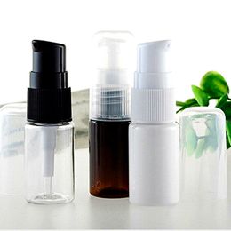 50pcs/lot 10ml Beak Bottle With Pump PET Emulsion Pump Refillable Bottles Empty Lotion Sub-bottling Cosmetic Makeup Vials