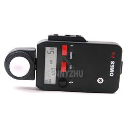 Freeshipping F4 1.9" LCD Digital Reflective / Incident / Flash Light Flashlight Meter Tester Silicon Blue Cell For DSLR SLR Camera