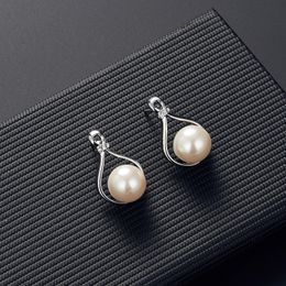 Wedding Jewelry Set beautiful wholesale butterfly imitation pearl jewelry set Earrings Necklace Party Jewelry Sets