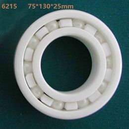 1pcs/lot 6215 ZrO2 full Ceramic bearing 75x130x25mm Zirconia Ceramic deep groove ball bearings 75*130*25mm