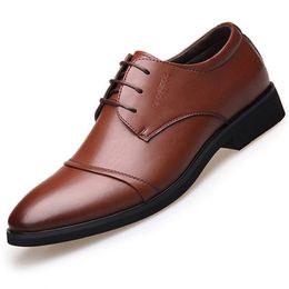 black formal shoes men pointed gents shoes evening dress business shoes men oxford leather fashion sapato social masculino choussure homme