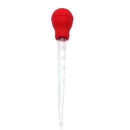 Turkey Baster 30ml Cooking Chicken Turkey Meat BBQ Food Flavour Baster Tube Pipe Decorating Fondant Accessories ZC0871