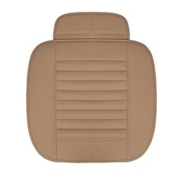 Universal PU pelle traspirante BAMBOO Car Seat Cover Pad Tappetino Auto Sedia Cuscino