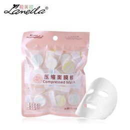 LAMEILA 20pcs Compressed Mask Compress Facial Mask whitening acne tender skin moisturing film diy Wrapped homemade Beauty tools