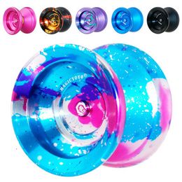 Magic YoYo Polished Athletics Alloy Aluminium Metal Yo-yo Y01 Node High Speed Ball Bearings Special Gift Toys