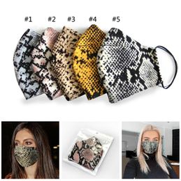 Adults Fashion Anti Dust Leopard print Camouflage Masks PM2.5 Mouth Cover Reusable Dust Mask Philtre Breathable Face Muffle