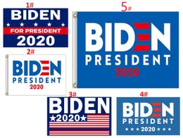 DHL Best price 5 types Biden Flag 150*90cm Bernie Biden Banner Polyester Decor Banner For 2020 President USA biden flag bumper stickers