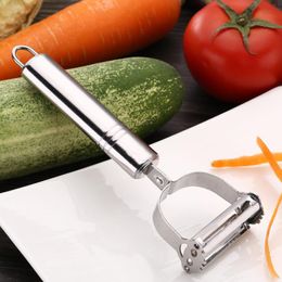 Creative Smile Face Design Stainless Steel Peelers, Bulk Sale Kitchen Use Metal Vegetable and Fruit Peelers LX8741