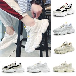 quality hot mens running shoes cool black white fashion creepers dad high quality men women running trainer sports sneakers 3944