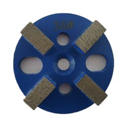 KD-U10 9 Pieces 3 Inch D80mm Universal Diamond Polishing Pads Diamond Grinding Disc for Concrete and Terrazzo Floor