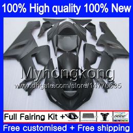 Body For KAWASAKI ZX-600 ZX 6R 600CC 6 R ZX636 2005 2006 Nice Matte black 210MY.2 ZX-636 600 CC ZX6R 05 06 ZX600 ZX 636 ZX-6R 05 06 Fairing